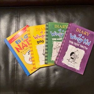 4 Diary of a Wimpy Kid Books